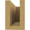Ekena Millwork 4in. W x 6in. H x 12in. L Block Woodgrain TimberThane Rafter Tail, Primed Tan RFTUR04X06X12BLKRCPR - alternate 4